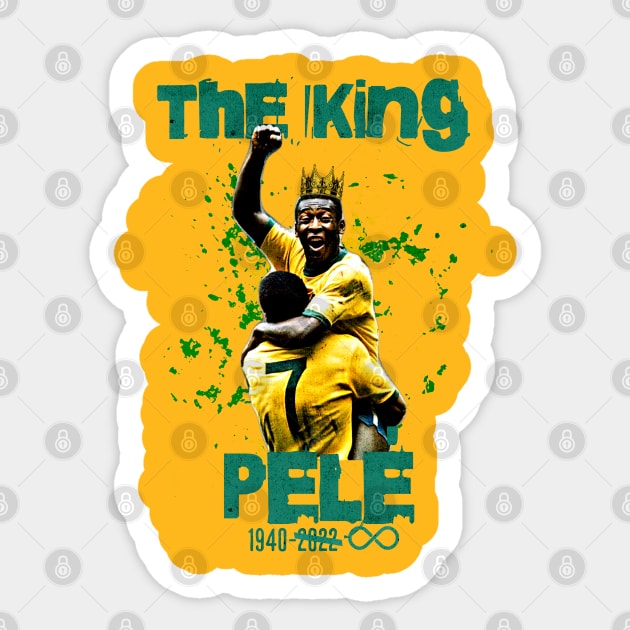 The King Pele Sticker by RuthlessMasculinity